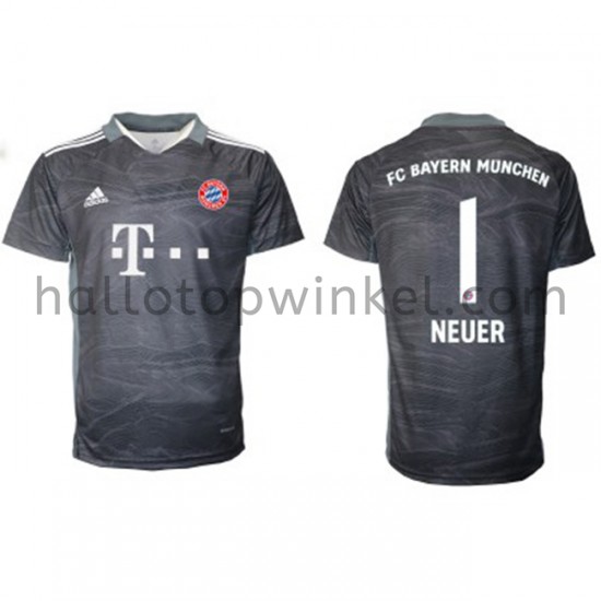 FC Bayern München Voetbalshirt Doelman Manuel Neuer 1 Uit Tenue 2021-2022 Korte Mouw