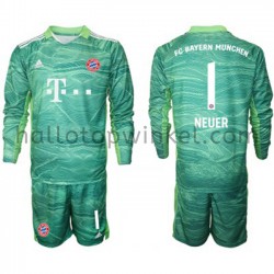 FC Bayern München Voetbalshirt Doelman Manuel Neuer 1 Kleuters/Kids Derde Tenue 2021-2022 Lange Mouw
