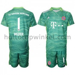 FC Bayern München Voetbalshirt Doelman Manuel Neuer 1 Kleuters/Kids Derde Tenue 2021-2022 Korte Mouw