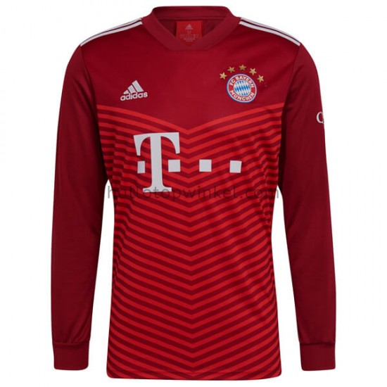 FC Bayern München Voetbalshirt Thuis Tenue 2021-2022 Lange Mouw