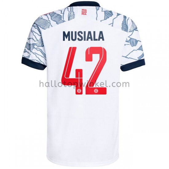FC Bayern München Voetbalshirt Jamal Musiala 42 Derde Tenue 2021-2022 Korte Mouw