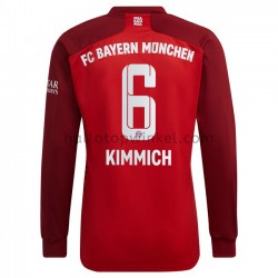 FC Bayern München Voetbalshirt Joshua Kimmich 6 Thuis Tenue 2021-2022 Lange Mouw
