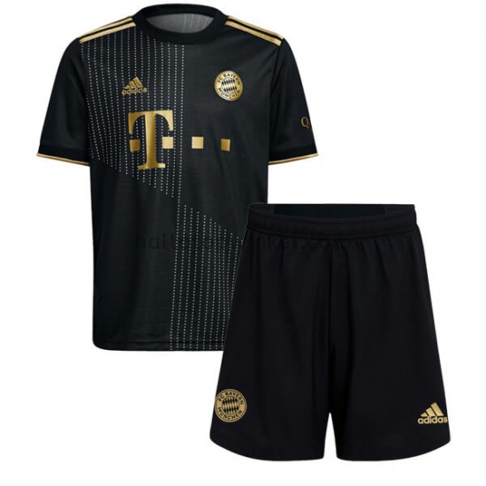 FC Bayern München Voetbalshirt Kleuters/Kids Uit Tenue 2021-2022 Korte Mouw