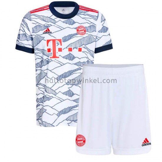 FC Bayern München Voetbalshirt Kleuters/Kids Derde Tenue 2021-2022 Korte Mouw