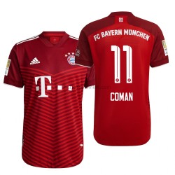 FC Bayern München Voetbalshirt Kingsley Coman 11 Thuis Tenue 2021-2022 Korte Mouw