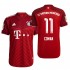 FC Bayern München Voetbalshirt Kingsley Coman 11 Thuis Tenue 2021-2022 Korte Mouw