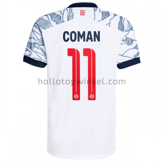 FC Bayern München Voetbalshirt Kingsley Coman 11 Derde Tenue 2021-2022 Korte Mouw