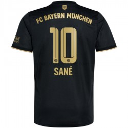 FC Bayern München Voetbalshirt Leroy Sane 10 Uit Tenue 2021-2022 Korte Mouw