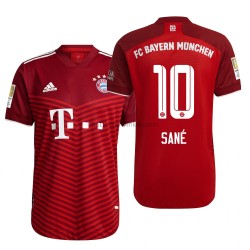 FC Bayern München Voetbalshirt Leroy Sane 10 Thuis Tenue 2021-2022 Korte Mouw