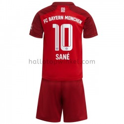 FC Bayern München Voetbalshirt Leroy Sane 10 Kleuters/Kids Thuis Tenue 2021-2022 Korte Mouw