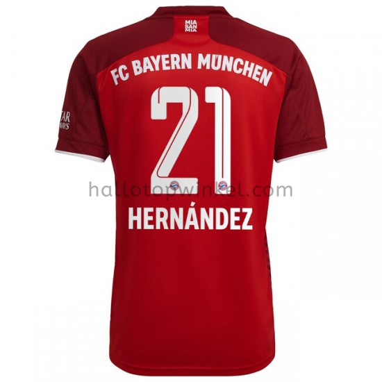 FC Bayern München Voetbalshirt Lucas Hernandez 21 Thuis Tenue 2021-2022 Korte Mouw