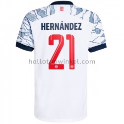 FC Bayern München Voetbalshirt Lucas Hernandez 21 Derde Tenue 2021-2022 Korte Mouw