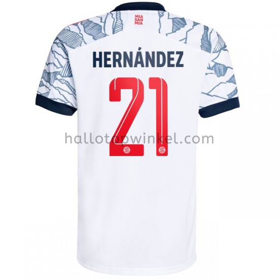 FC Bayern München Voetbalshirt Lucas Hernandez 21 Derde Tenue 2021-2022 Korte Mouw