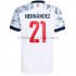 FC Bayern München Voetbalshirt Lucas Hernandez 21 Derde Tenue 2021-2022 Korte Mouw