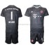 FC Bayern München Voetbalshirt Manuel Neuer 1 Doelman Kleuters/Kids Uit Tenue 2021-2022 Korte Mouw