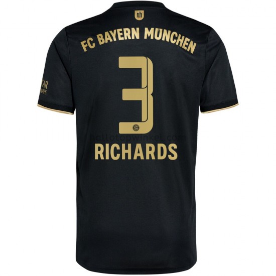 FC Bayern München Voetbalshirt Omar Richards 3 Uit Tenue 2021-2022 Korte Mouw