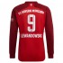 FC Bayern München Voetbalshirt Robert Lewandowski 9 Thuis Tenue 2021-2022 Lange Mouw