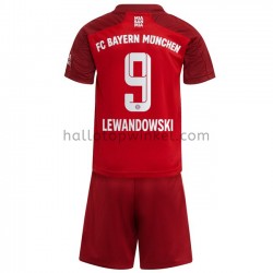 FC Bayern München Voetbalshirt Robert Lewandowski 9 Kleuters/Kids Thuis Tenue 2021-2022 Korte Mouw