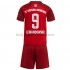 FC Bayern München Voetbalshirt Robert Lewandowski 9 Kleuters/Kids Thuis Tenue 2021-2022 Korte Mouw