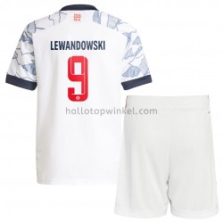 FC Bayern München Voetbalshirt Robert Lewandowski 9 Kleuters/Kids Derde Tenue 2021-2022 Korte Mouw