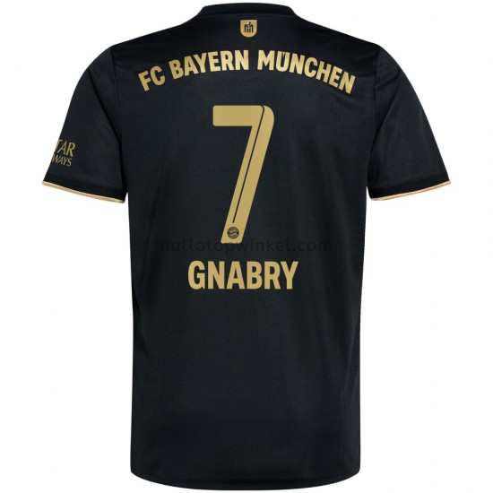 FC Bayern München Voetbalshirt Serge Gnabry 7 Uit Tenue 2021-2022 Korte Mouw