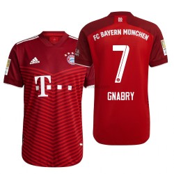 FC Bayern München Voetbalshirt Serge Gnabry 7 Thuis Tenue 2021-2022 Korte Mouw