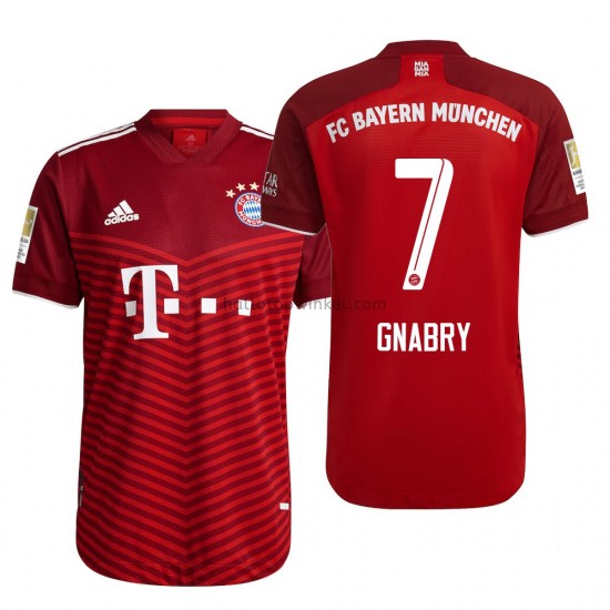 FC Bayern München Voetbalshirt Serge Gnabry 7 Thuis Tenue 2021-2022 Korte Mouw