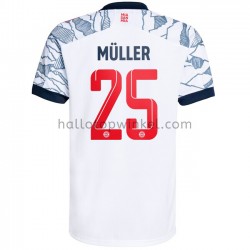 FC Bayern München Voetbalshirt Thomas Muller 25 Derde Tenue 2021-2022 Korte Mouw
