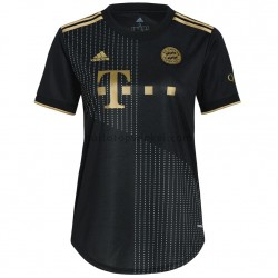 FC Bayern München Voetbalshirt Dames Uit Tenue 2021-2022 Korte Mouw