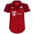 FC Bayern München Voetbalshirt Dames Thuis Tenue 2021-2022 Korte Mouw