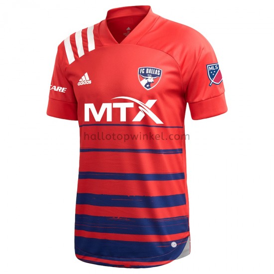 FC Dallas Voetbalshirt Thuis Tenue 2021 Korte Mouw