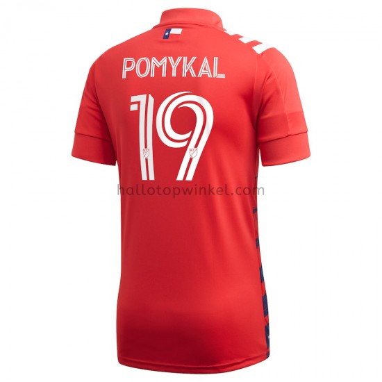 FC Dallas Voetbalshirt Paxton Pomykal 19 Thuis Tenue 2021 Korte Mouw