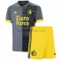 Feyenoord Rotterdam Voetbalshirt Kleuters/Kids Uit Tenue 2021-2022 Korte Mouw