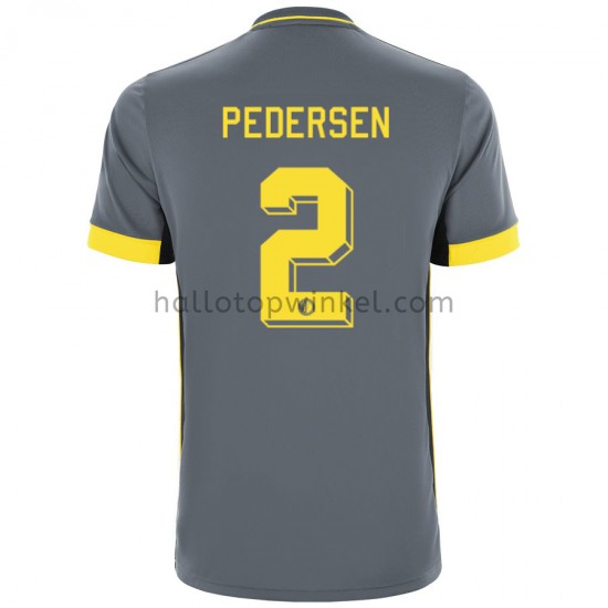 Feyenoord Rotterdam Voetbalshirt Marcus Pedersen 2 Uit Tenue 2021-2022 Korte Mouw