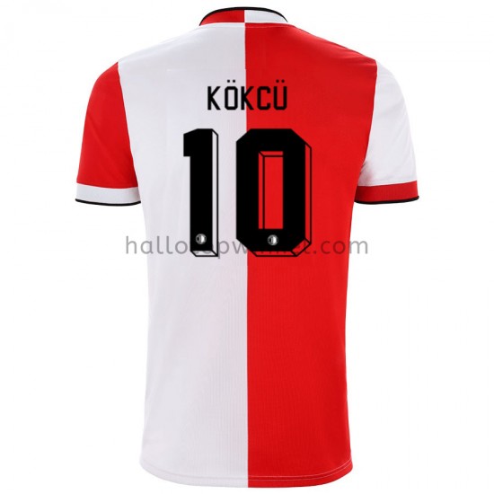 Feyenoord Rotterdam Voetbalshirt Orkun Kokcu 10 Thuis Tenue 2021-2022 Korte Mouw