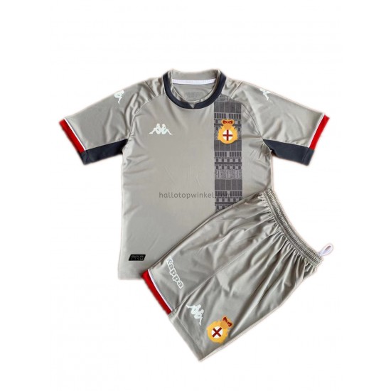 Genoa Voetbalshirt Kleuters/Kids Derde Tenue 2021-2022 Korte Mouw