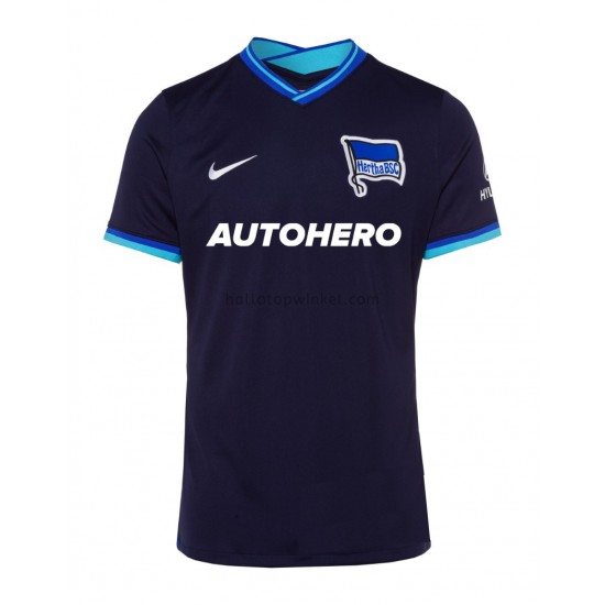 Hertha BSC Voetbalshirt Uit Tenue 2021-2022 Korte Mouw
