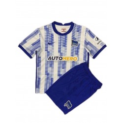 Hertha BSC Voetbalshirt Kleuters/Kids Thuis Tenue 2021-2022 Korte Mouw