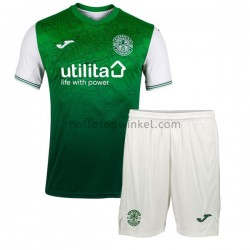 Hibernian Voetbalshirt Kleuters/Kids Thuis Tenue 2021-2022 Korte Mouw