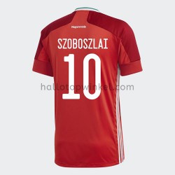 Hongarije Voetbalshirt Dominik Szoboszlai 10 Thuis Tenue EK 2020 Korte Mouw