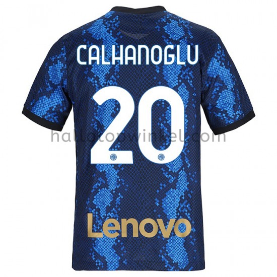 Inter Milan Voetbalshirt Voetbalshirt Hakan Calhanoglu 20 Thuis Tenue 2021-2022 Korte Mouw