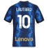 Inter Milan Voetbalshirt Voetbalshirt Lautaro Martinez 10 Thuis Tenue 2021-2022 Korte Mouw