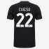 Juventus Voetbalshirt Federico Chiesa 22 Uit Tenue 2021-2022 Korte Mouw