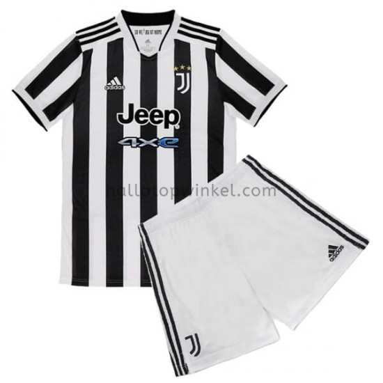 Juventus Voetbalshirt Kleuters/Kids Thuis Tenue 2021-2022 Korte Mouw