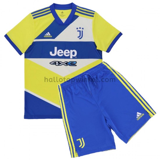 Juventus Voetbalshirt Kleuters/Kids Derde Tenue 2021-2022 Korte Mouw