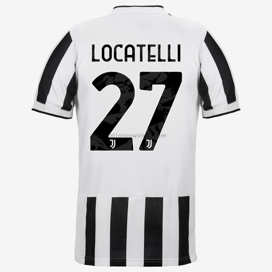 Juventus Voetbalshirt Manuel Locatelli 27 Thuis Tenue 2021-2022 Korte Mouw