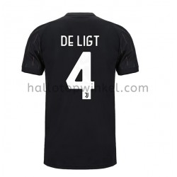 Juventus Voetbalshirt Matthijs de Ligt 4 Uit Tenue 2021-2022 Korte Mouw