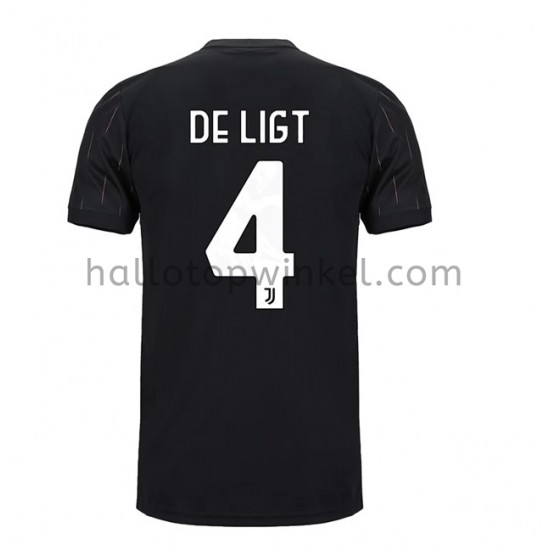 Juventus Voetbalshirt Matthijs de Ligt 4 Uit Tenue 2021-2022 Korte Mouw
