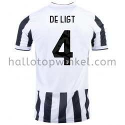 Juventus Voetbalshirt Matthijs de Ligt 4 Thuis Tenue 2021-2022 Korte Mouw