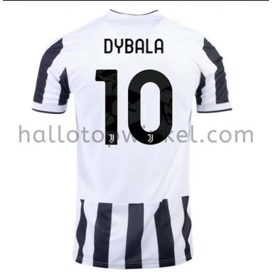 Juventus Voetbalshirt Paulo Dybala 10 Thuis Tenue 2021-2022 Korte Mouw